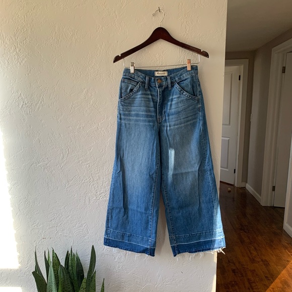 Madewell Denim - Madewell High Rise Wide Leg Jeans